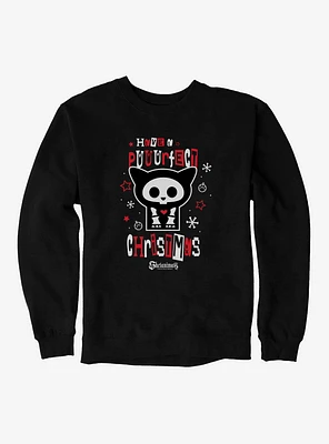 Skelanimals Have A Puuurfect Christmas Sweatshirt