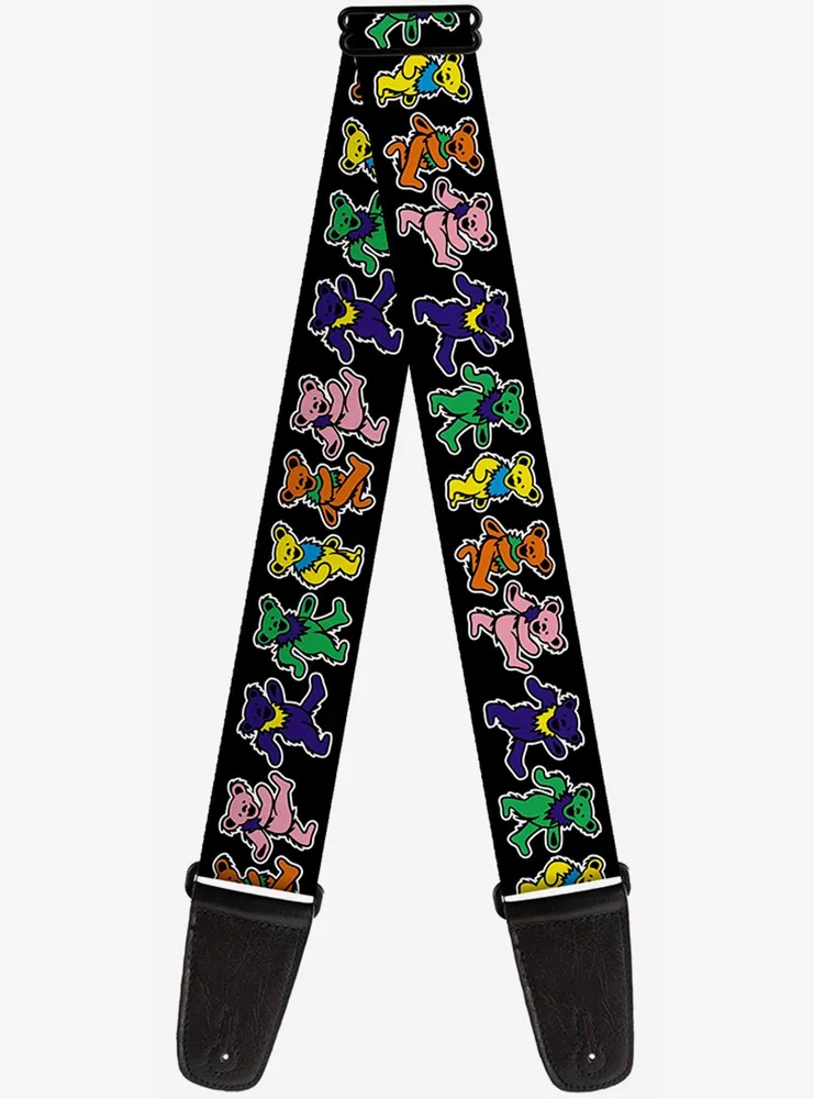 Grateful Dead Dancing Bears Guitar Strap