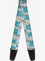 Disney Frozen Anna Snowflakes Art Collection Guitar Strap