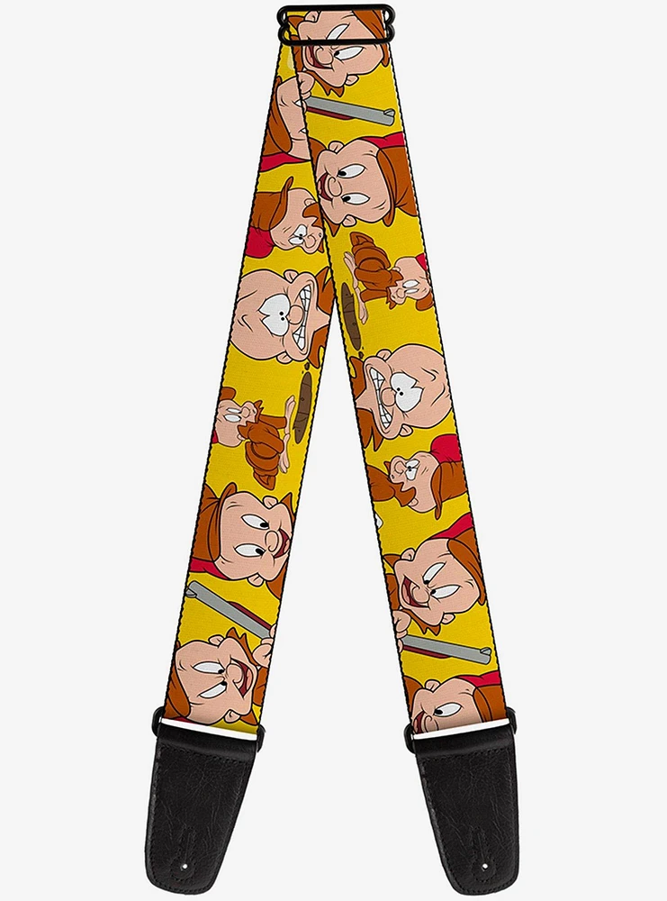 Looney Tunes Elmer Fudd Expressions Guitar Strap