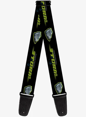 Disney Cars 3 Jackson Storm Pose Stripe Guitar Strap