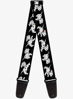 Disney 101 Dalmatians Running Paws Guitar Strap