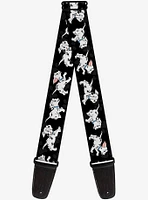 Disney 101 Dalmatians Running Paws Guitar Strap