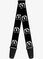 Mopar Logo Repeat Gradient Guitar Strap