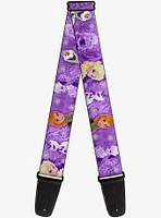 Disney Frozen Anna Elsa Olaf Poses Guitar Strap