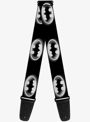 DC Comics Batman Cloudy Bat Signals Guitar Strap