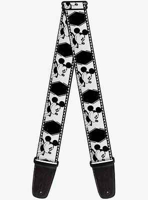 Disney Mickey Mouse Standing Pose Film Strip Guitar Strap