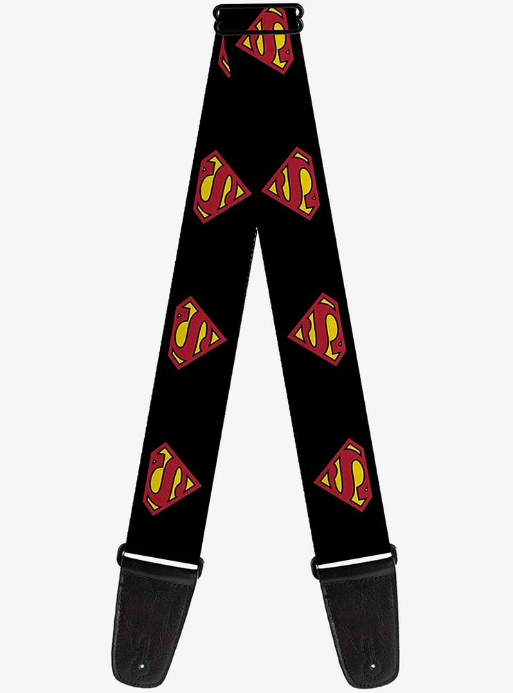 DC Comics Superman Shield Guitar Strap