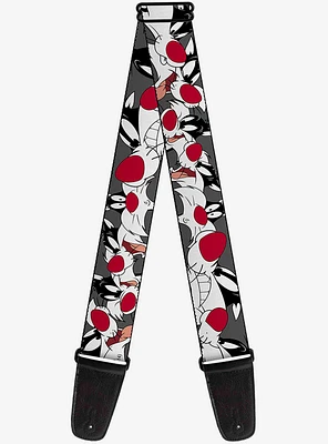 Looney Tunes Sylvester The Cat Expressions Guitar Strap