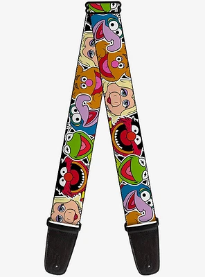 Muppets Faces Close Up Guitar Strap