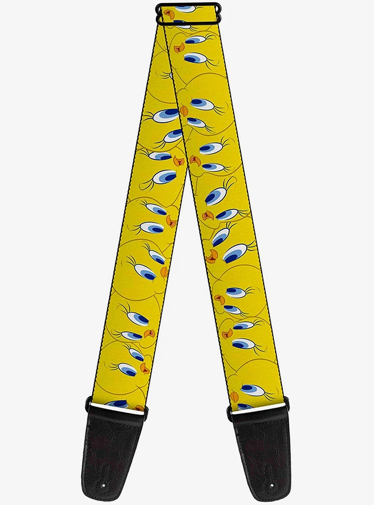 Looney Tunes Tweety Bird Expressions Guitar Strap