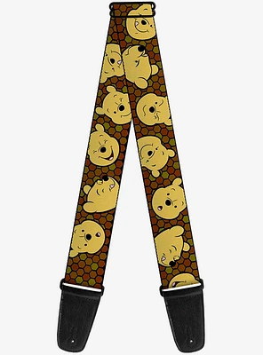 Disney Winnie the Pooh Expressions Honeycomb Guitar Strap