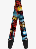 Marvel Iron Man Action Guitar Strap