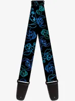 Disney Lilo & Stitch Electric Poses Guitar Strap