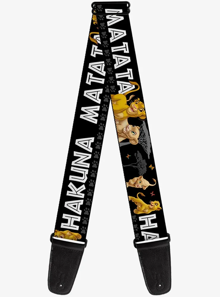 Disney The Lion King Simba Nala Hakuna Matata Guitar Strap