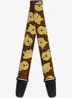 Disney Winnie the Pooh Expressions Honeycomb Guitar Strap