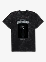 Wednesday Little Storm Cloud Portrait Mineral Wash T-Shirt
