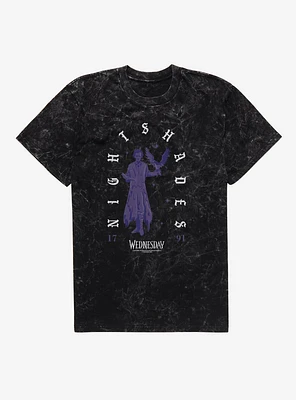 Wednesday Nightshades Mineral Wash T-Shirt