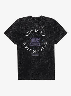 Wednesday This Is My Writing Time Mineral Wash T-Shirt