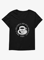 Wednesday Weathervane Drip Coffee Girls T-Shirt Plus