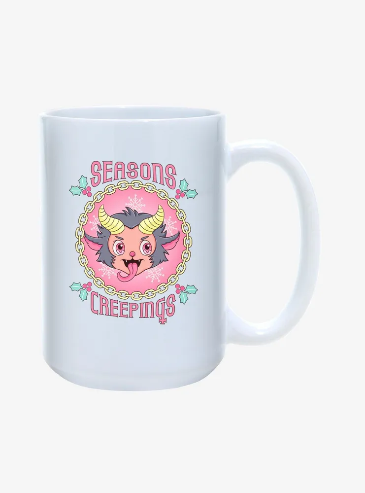 Krampus Season's Creepings Mug 15oz