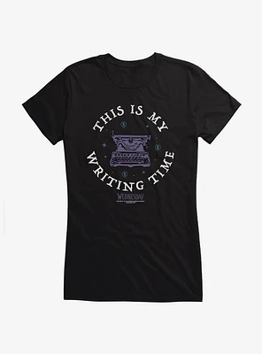 Wednesday This Is My Writing Time Girls T-Shirt