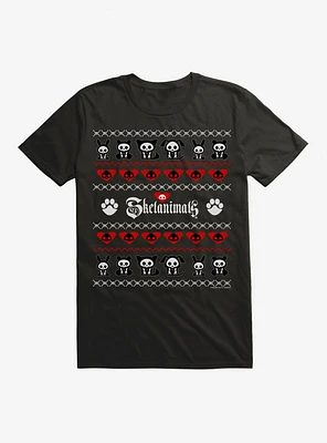 Skelanimals Ugly Christmas Sweater T-Shirt