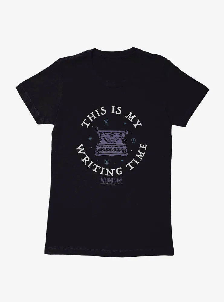 Wednesday This Is My Writing Time Womens T-Shirt