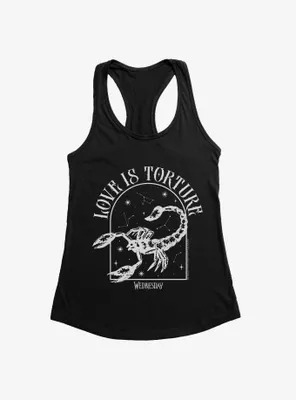 Wednesday Love Is Torture Womens Tank Top