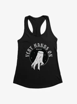 Wednesday The Thing Very Hands On Womens Tank Top