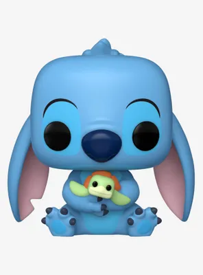 Funko Disney Lilo & Stitch Pop! Stitch With Turtle Vinyl Figure Hot Topic Exclusive