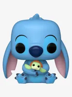 Funko Disney Lilo & Stitch Pop! Stitch With Turtle Vinyl Figure Hot Topic Exclusive