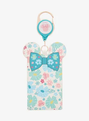 Disney Minnie Mouse Floral Retractable Lanyard - BoxLunch Exclusive
