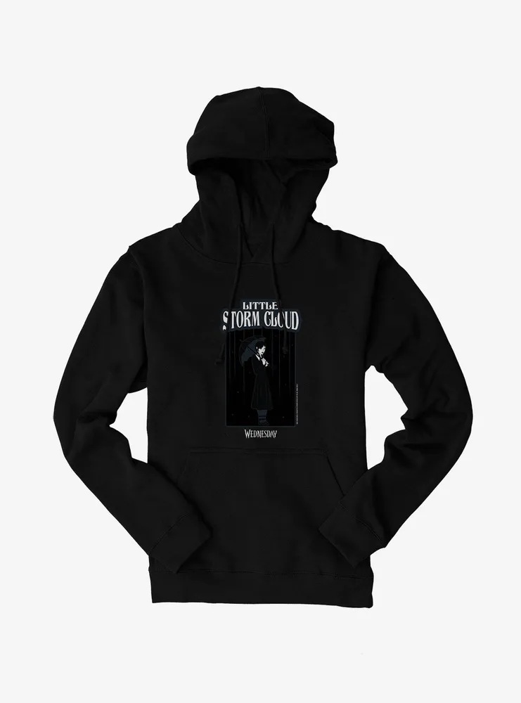 Wednesday Little Storm Cloud Portrait Hoodie