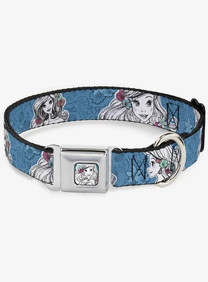 Disney The Little Mermaid Ariel Shells Sketch Seatbelt Buckle Dog Collar