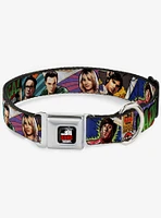 The Big Bang Theory Comic Strip Seatbelt Buckle Dog Collar