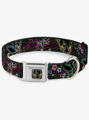 Disney Electric Tinkerbell Seatbelt Buckle Dog Collar