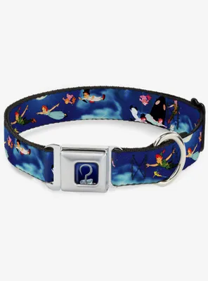 Disney Peter Pan Flying Seatbelt Buckle Dog Collar