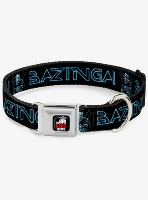 The Big Bang Theory Sheldon Bazinga Seatbelt Buckle Dog Collar