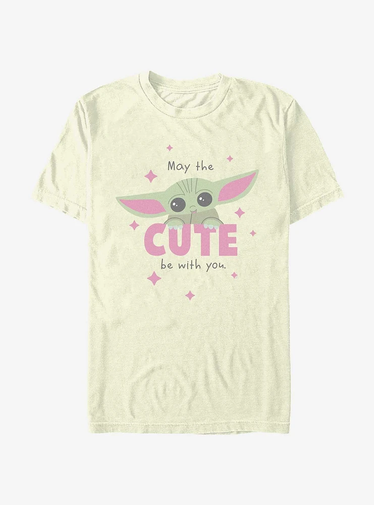Star Wars The Mandalorian May Cute Be With You T-Shirt