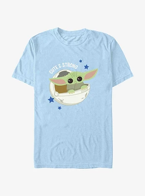 Star Wars The Mandalorian Child Cute & Strong T-Shirt