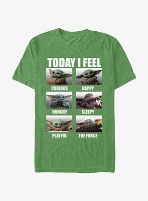 Star Wars The Mandalorian Today I Feel T-Shirt