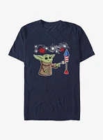 Star Wars The Mandalorian Grogu Firecracker T-Shirt