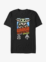 Star Wars The Mandalorian 8-Bit Grogu Game T-Shirt