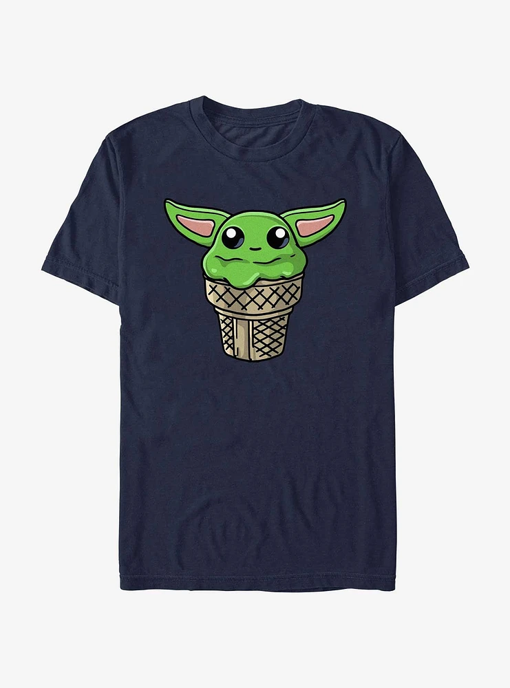 Star Wars The Mandalorian Grogu Ice Cream T-Shirt