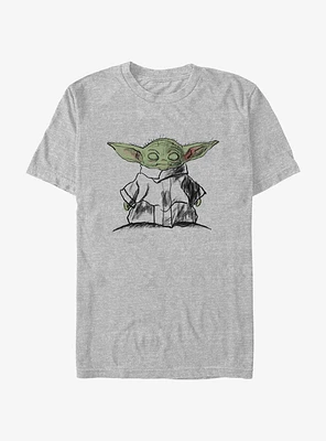 Star Wars The Mandalorian Grogu Meditation T-Shirt