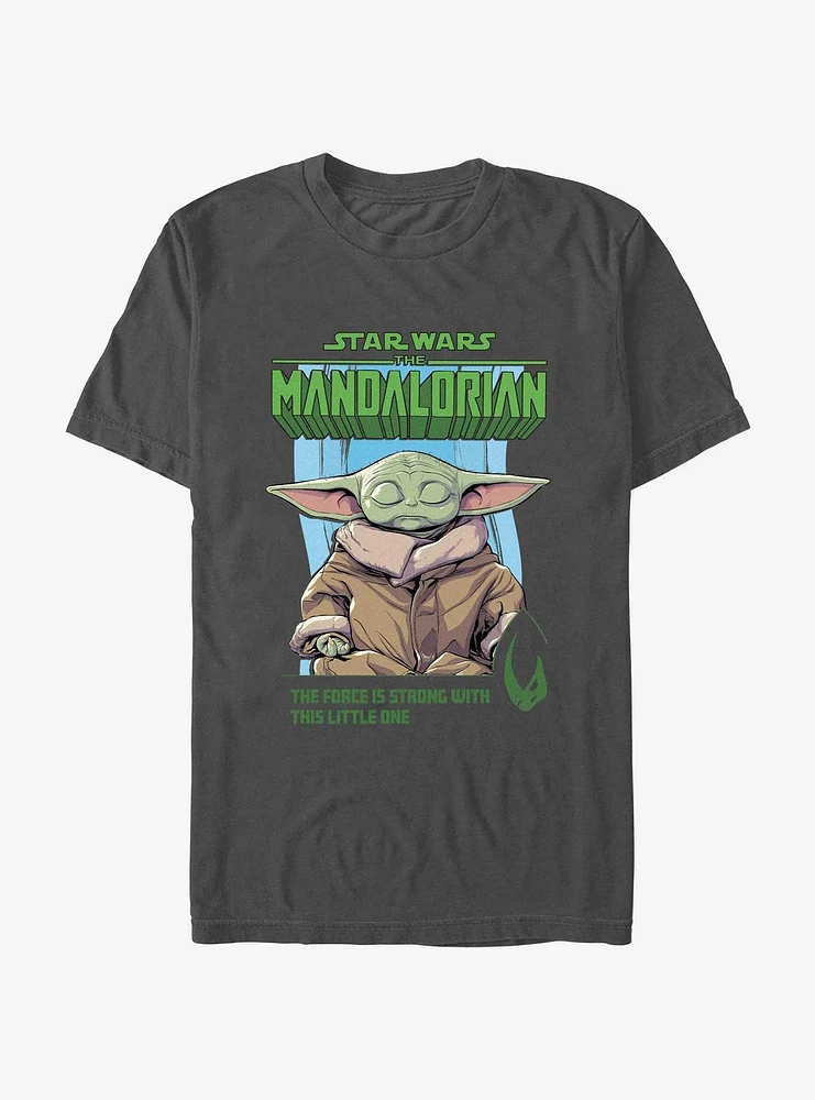 Star Wars The Mandalorian Grogu Poster T-Shirt