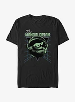 Star Wars The Mandalorian Grunge Grogu T-Shirt
