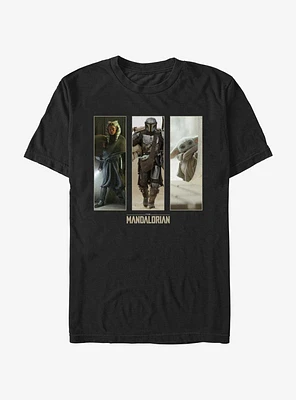 Star Wars The Mandalorian Ahsoka, Din Djarin & Grogu T-Shirt