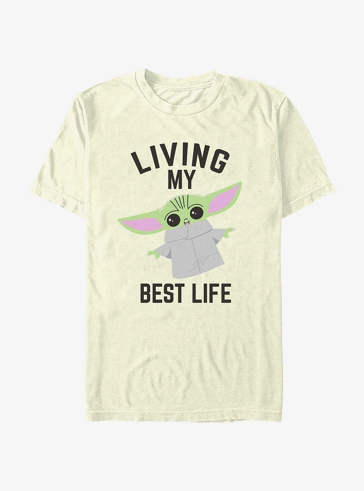 Star Wars The Mandalorian Living My Best Life T-Shirt